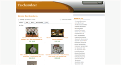 Desktop Screenshot of 1a-taschenuhren.de