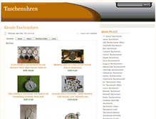 Tablet Screenshot of 1a-taschenuhren.de